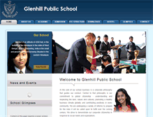 Tablet Screenshot of glenhillschool.com